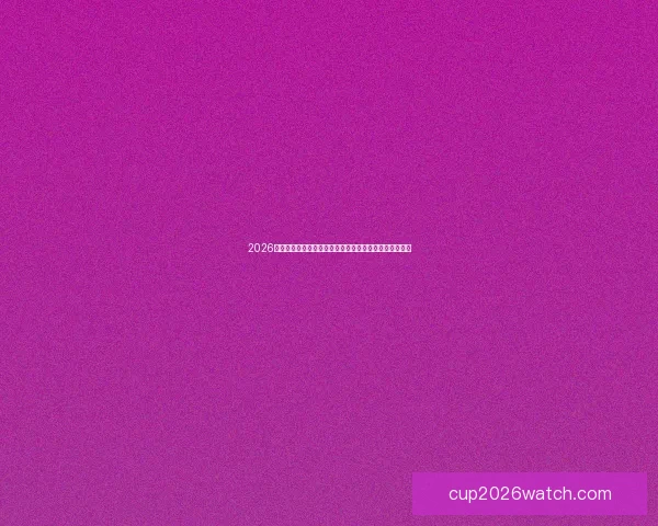 2026世界杯小组赛完整赛程解析与强队对决前瞻精彩看点汇总